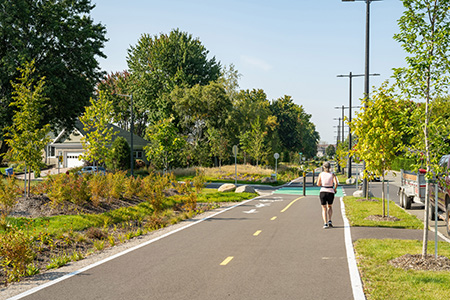Corridor de mobilité et de biodiversité Coubertin